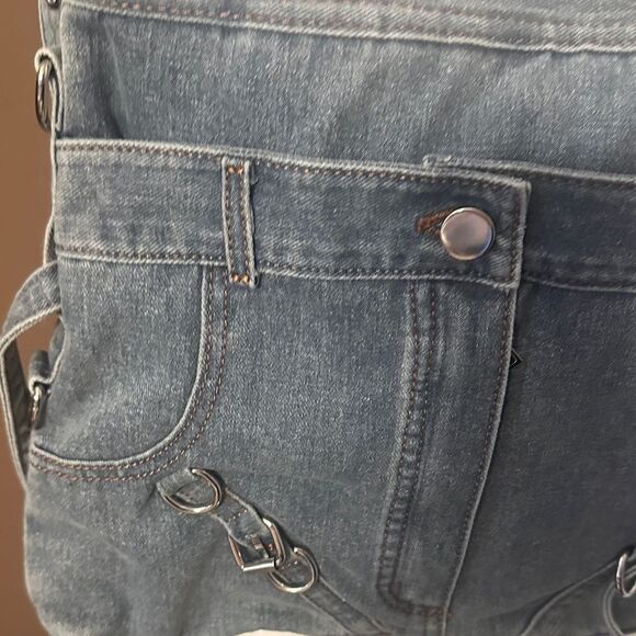 Denim Stylish Blue Women's purse NWOT - Picture 4 of 12